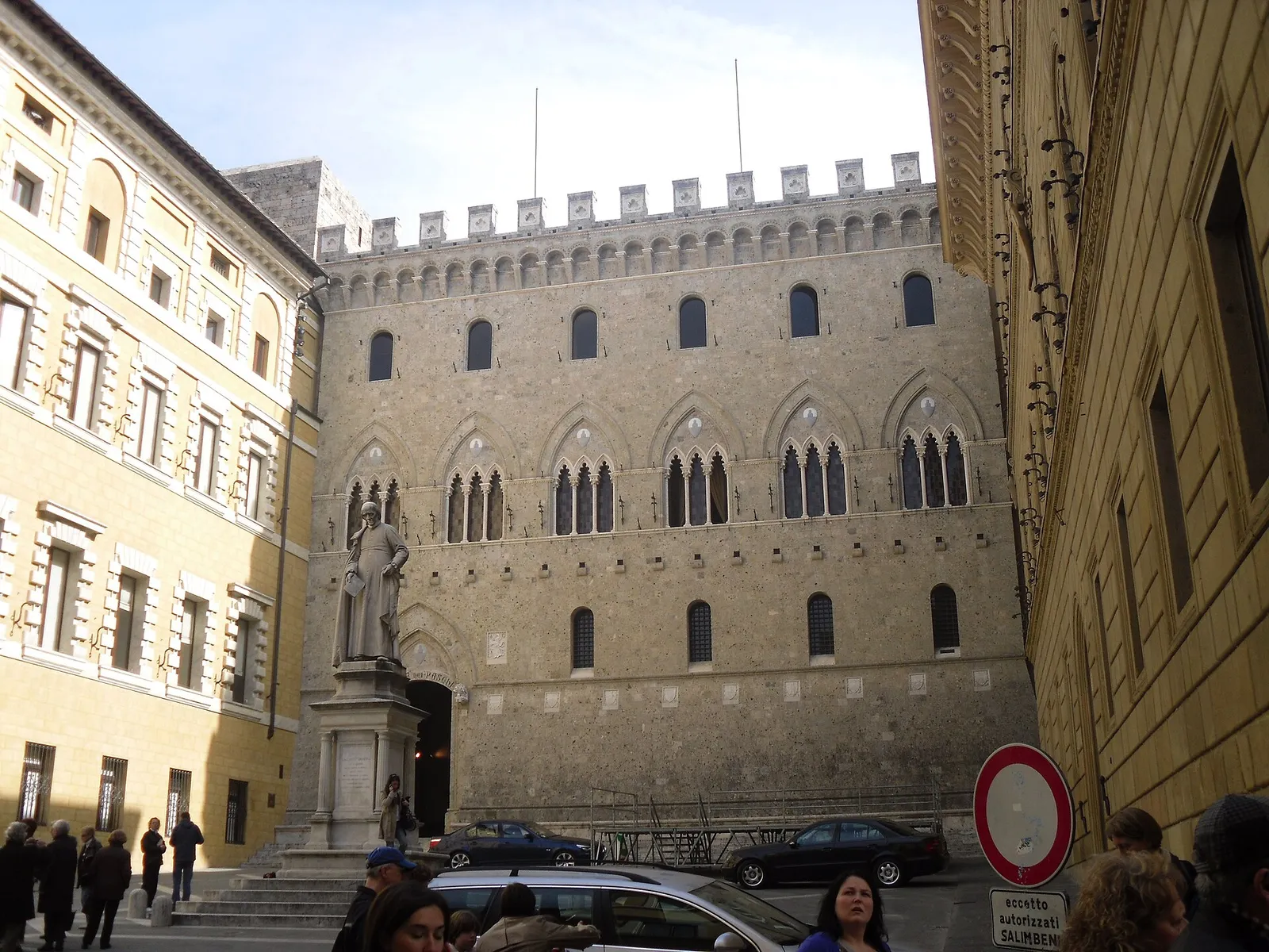 Palazzo Salimbeni a Siena, sede storica del Monte dei Paschi