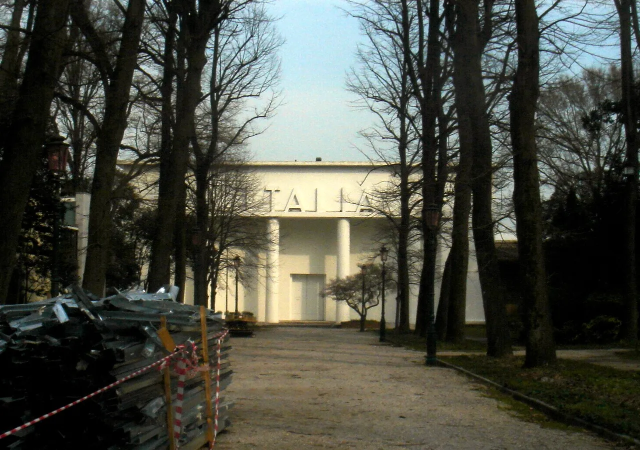 Il padiglione italiano ai Giardini della Biennale di Venezia