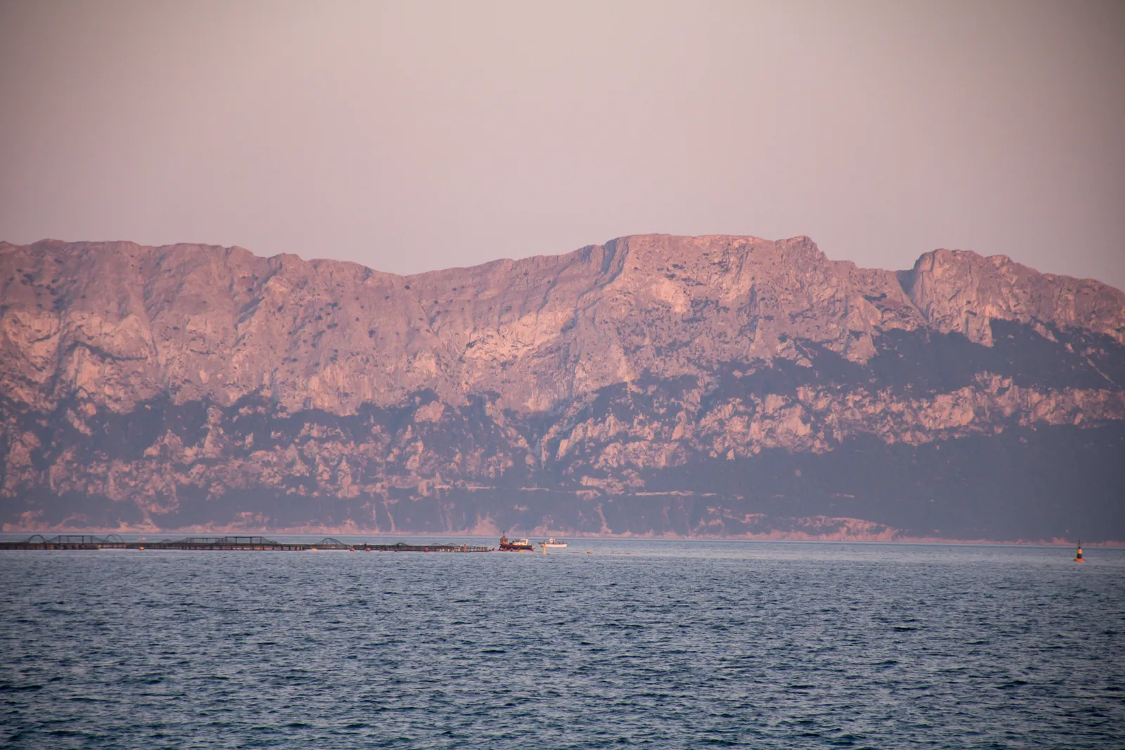 Veduta di Golfo Aranci, in Sardegna