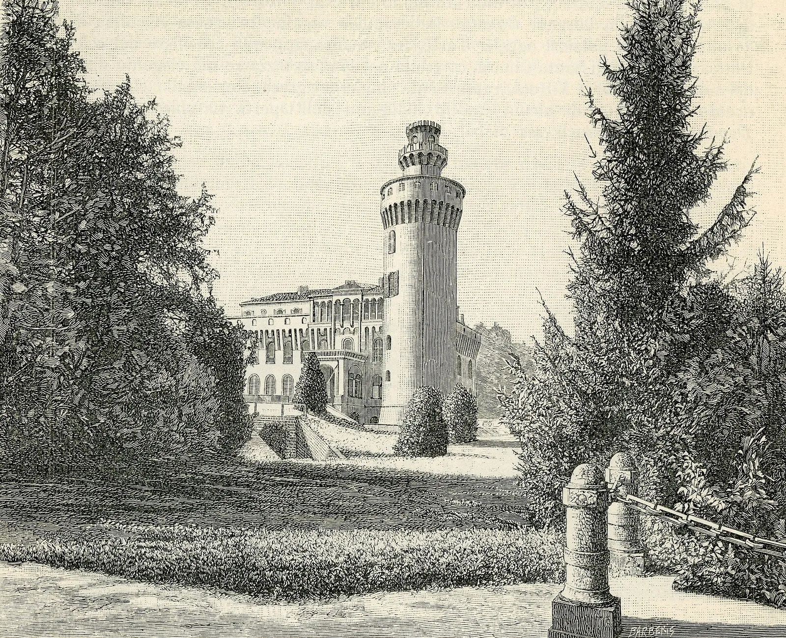 Il Real Castello di Pollenzo, sede dell'Università di Scienze Gastronomiche