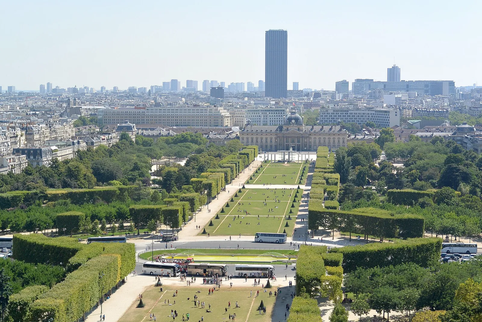 Veduta di Parigi dalla Torre Eiffel
