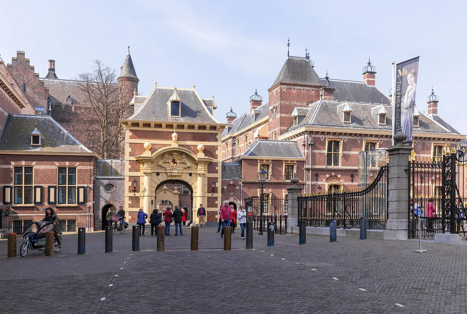 Il Binnenhof, sede del Parlamento dei Paesi Bassi all'Aia