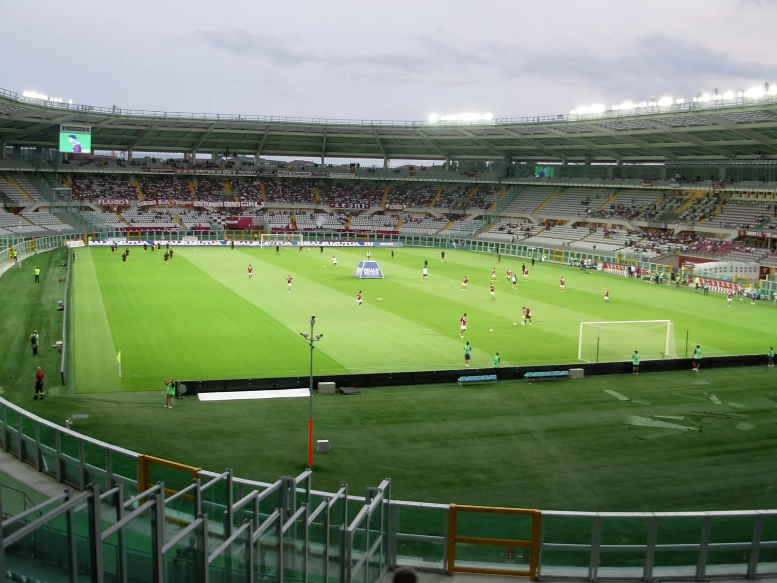 Lo stadio Olimpico di Torino durante una partita del Torino