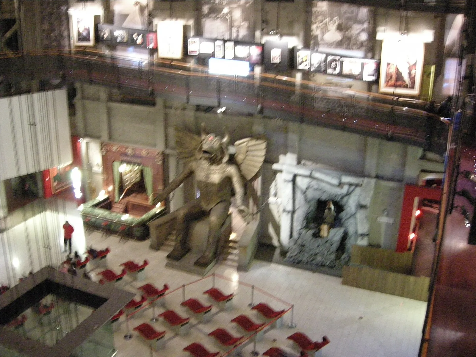 L'interno della Mole Antonelliana, sede del Museo Nazionale del Cinema di Torino