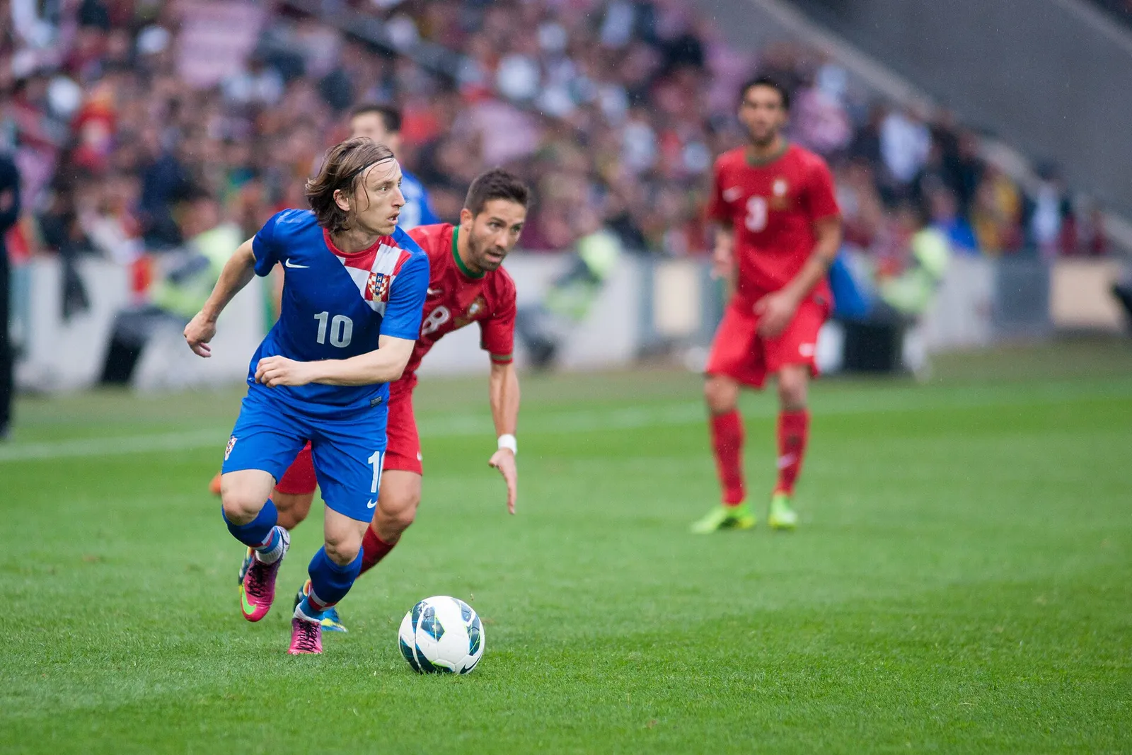 Luka Modric in campo