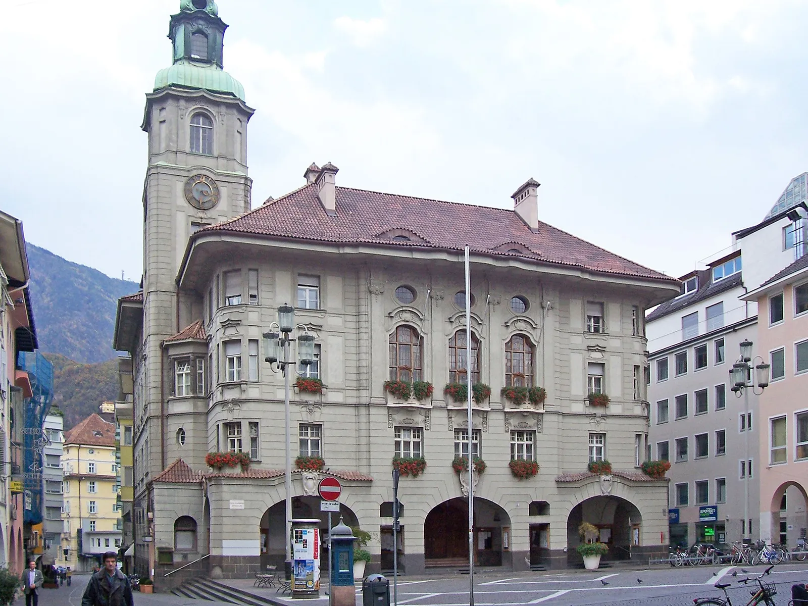 Una veduta del centro di Bolzano