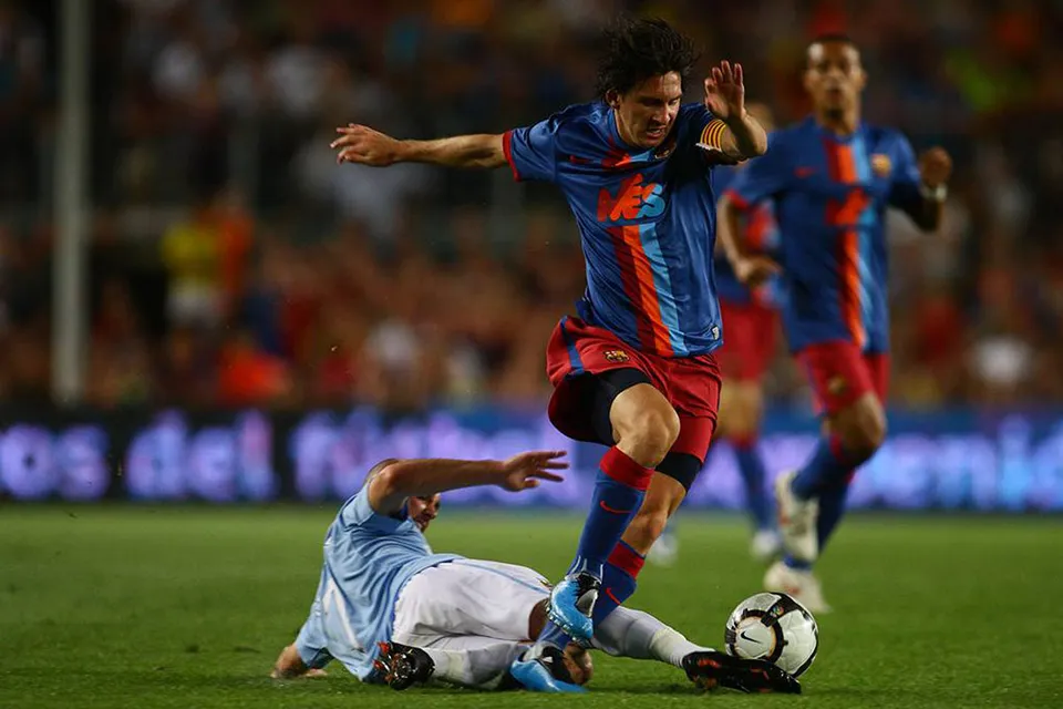Lionel Messi in campo