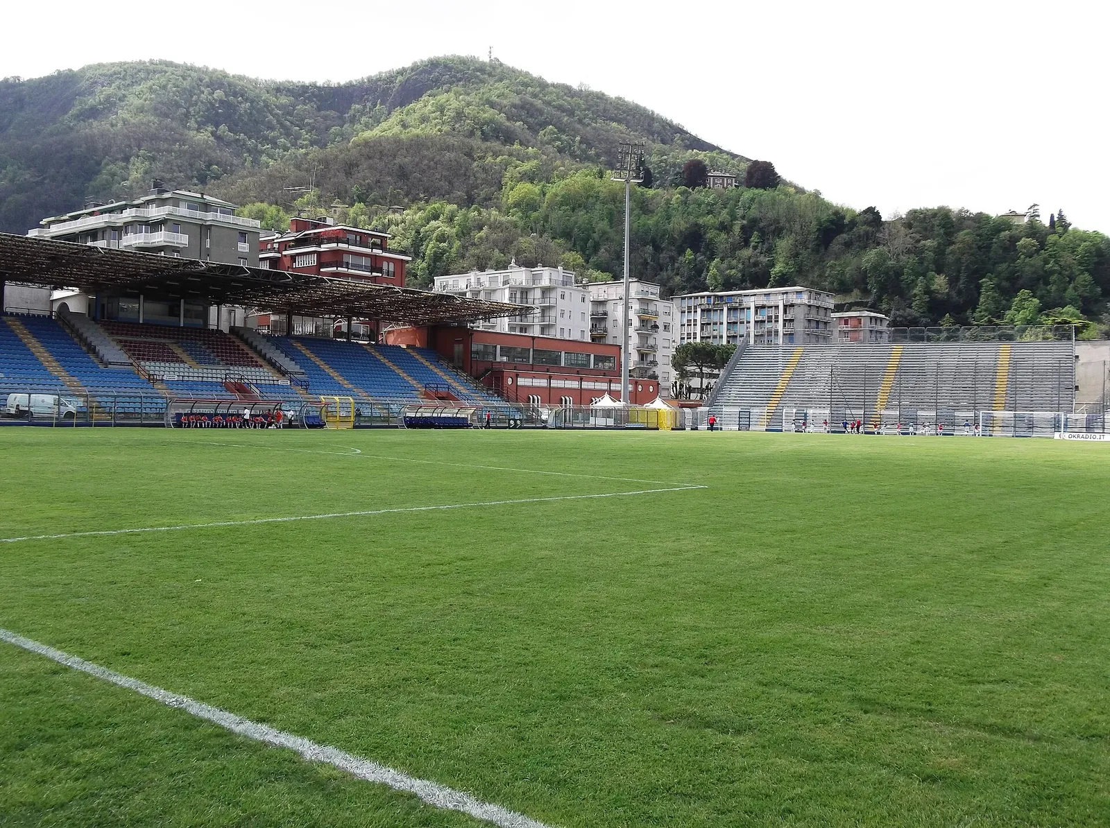 Lo stadio Giuseppe Sinigaglia di Como