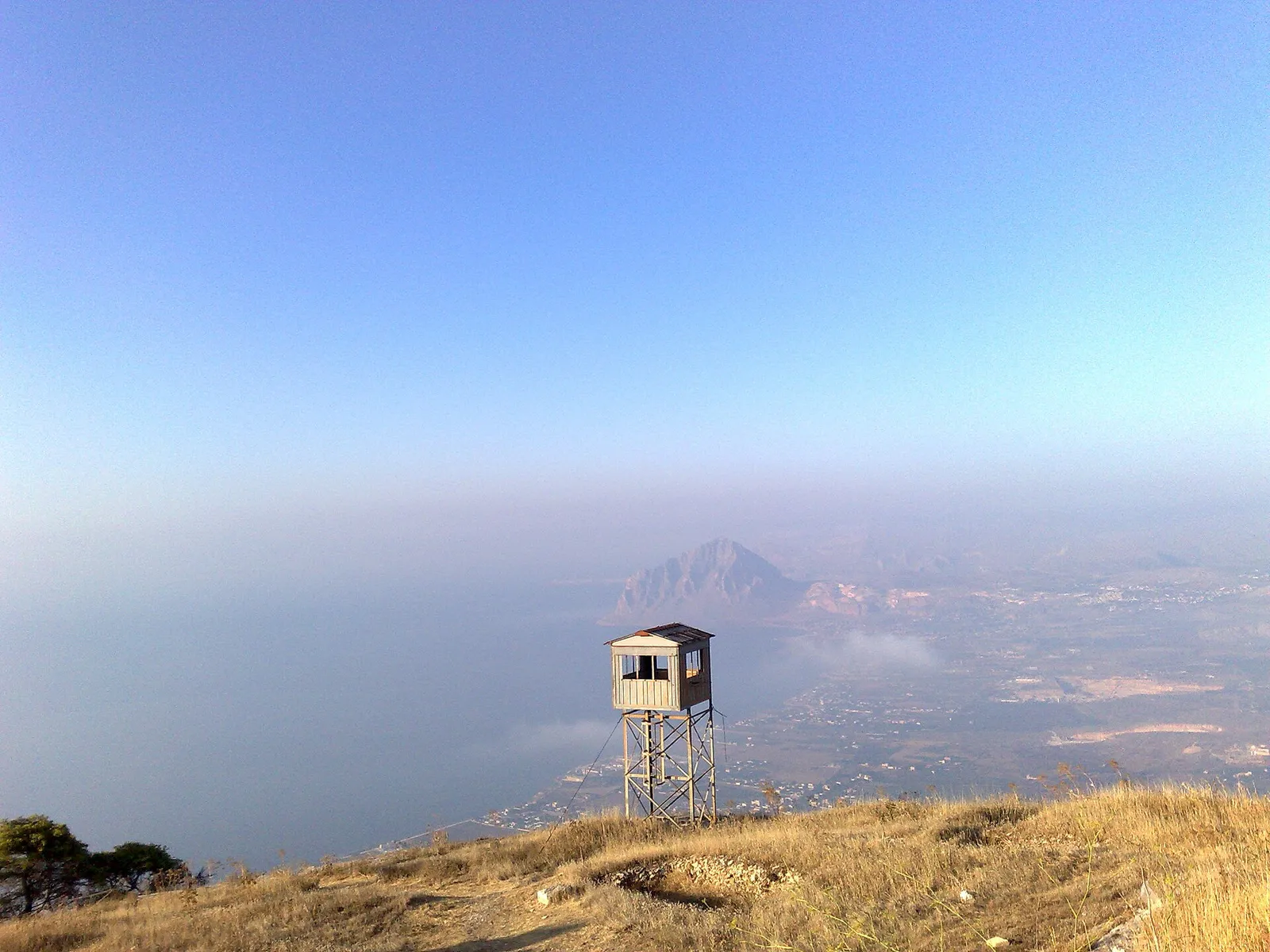 Veduta del borgo di Erice, in Sicilia