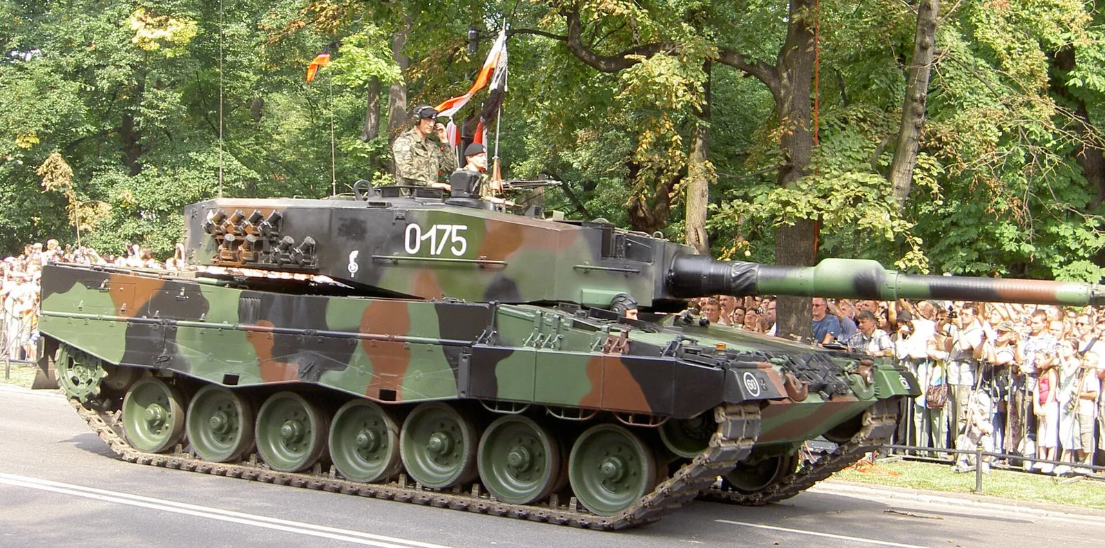 Un carro armato Leopard 2