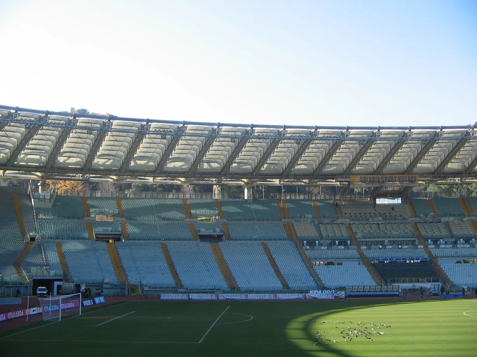 Lo Stadio Olimpico di Roma, casa della Lazio di Lotito (immagine d'archivio)
