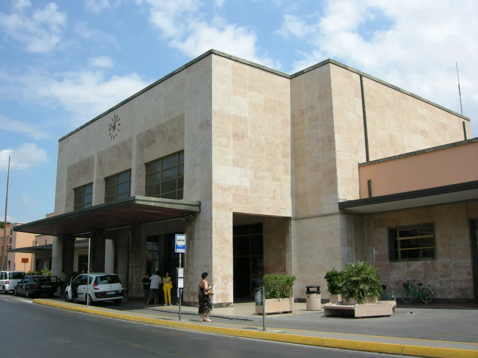 La stazione ferroviaria di Viareggio