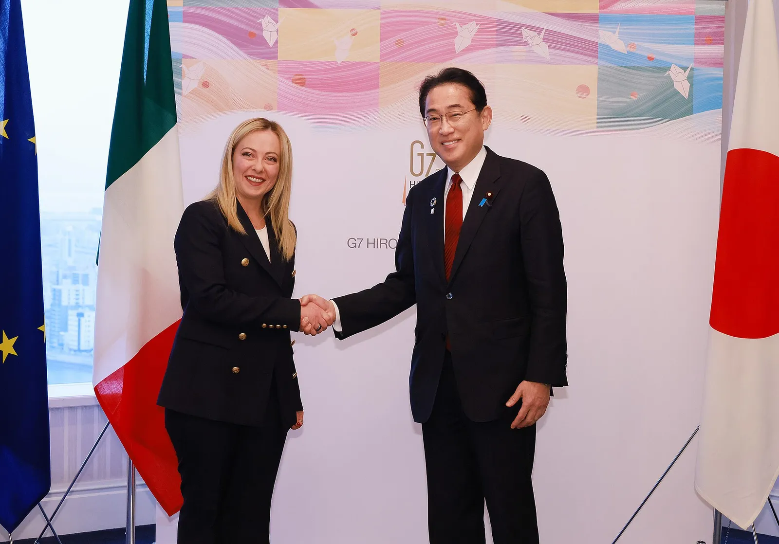 La presidente del Consiglio Giorgia Meloni