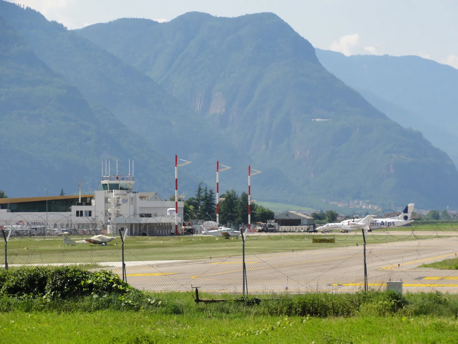 L'aeroporto di Bolzano
