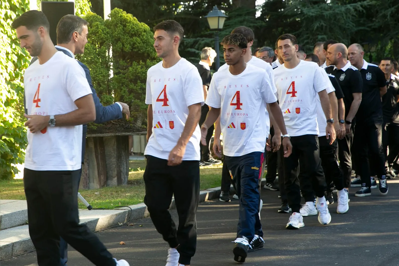 Lamine Yamal con la nazionale spagnola
