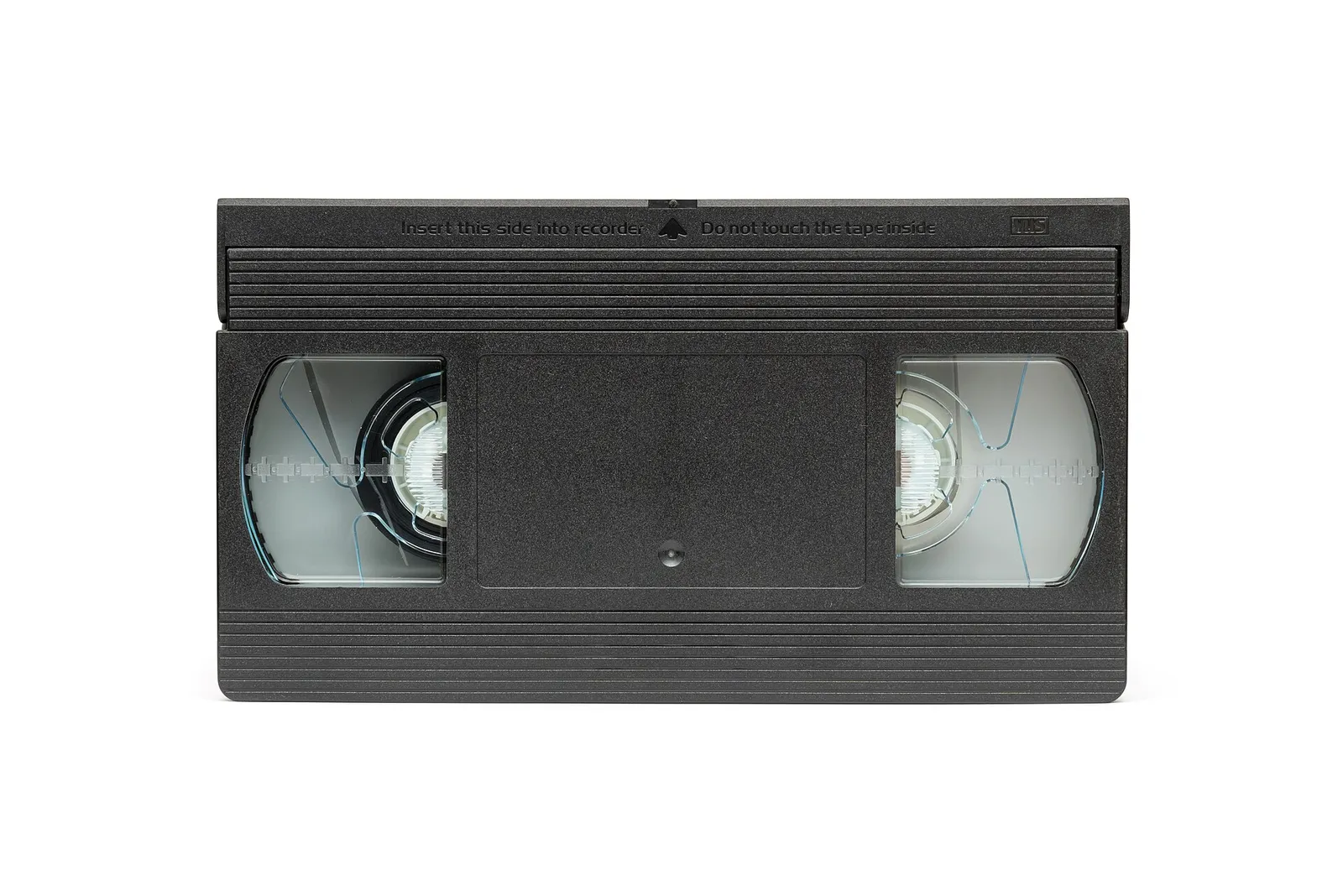 Una videocassetta VHS, il formato domestico degli anni Ottanta e Novanta
