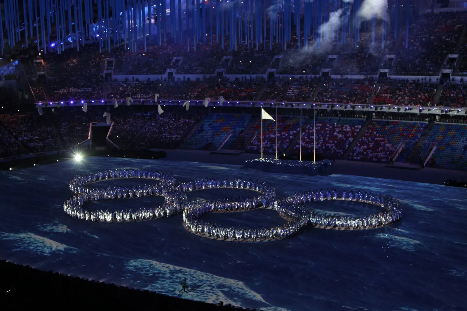 I cinque cerchi olimpici