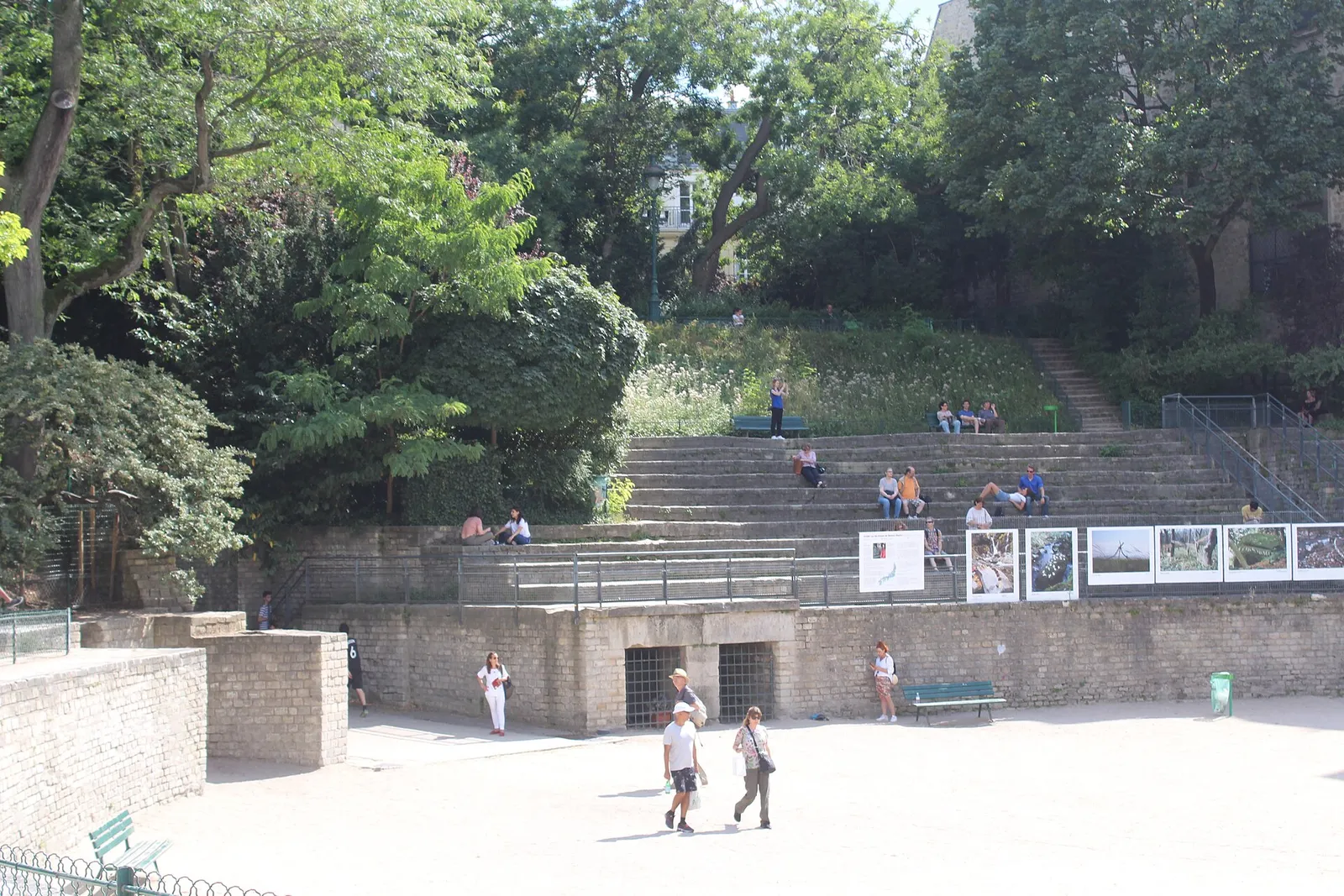 Le Arènes de Lutèce, anfiteatro gallo-romano di Parigi
