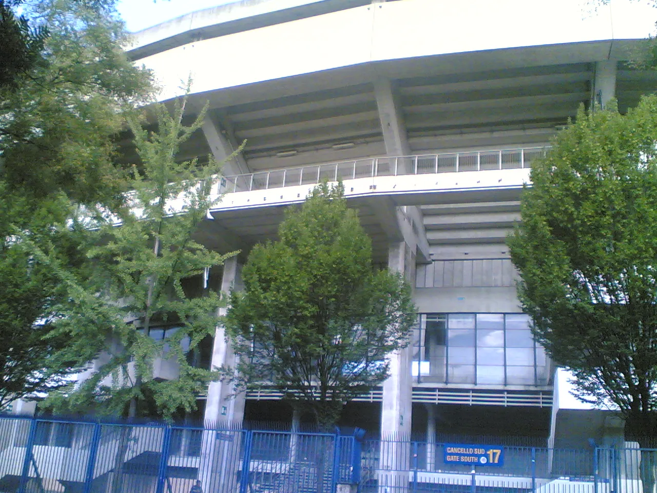 Lo stadio Marcantonio Bentegodi di Verona
