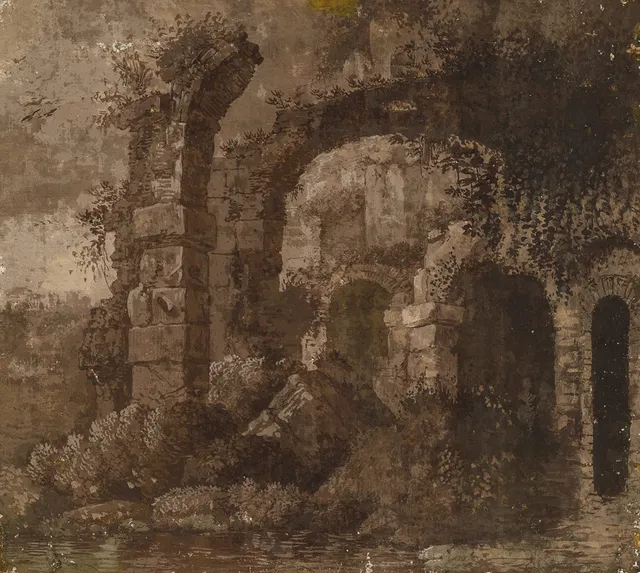 Le rovine del Palatino a Roma