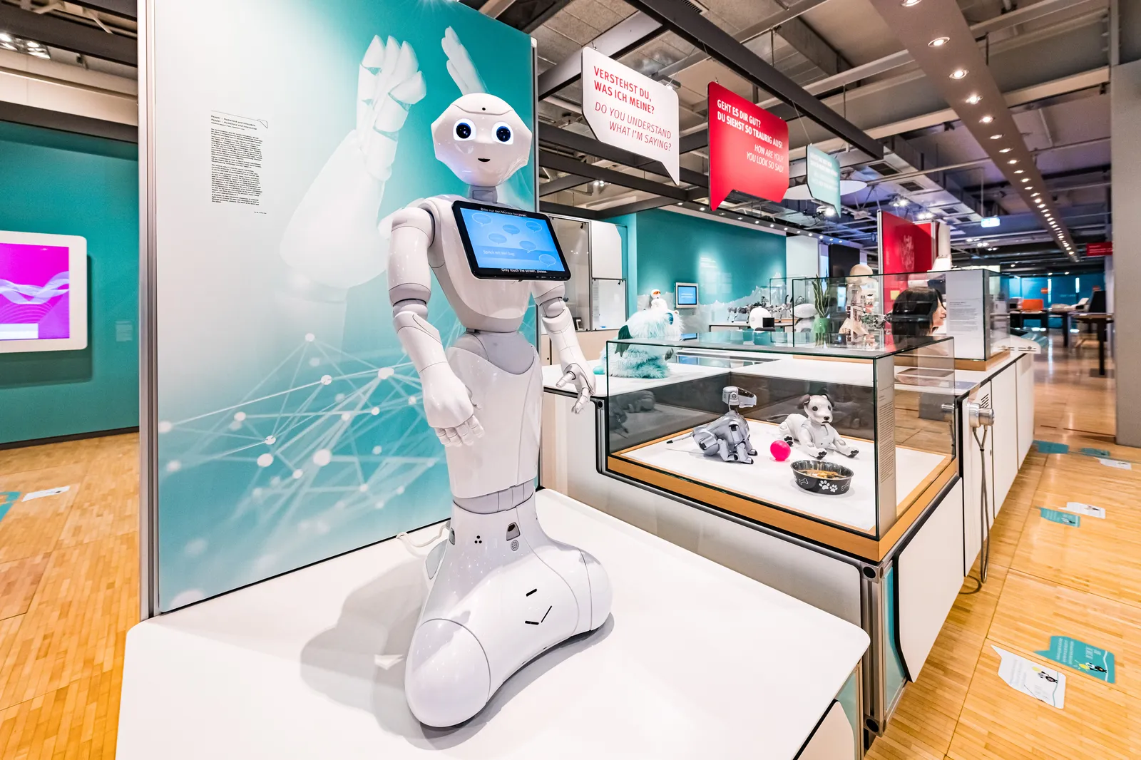 Una mostra dedicata all'intelligenza artificiale e alla robotica