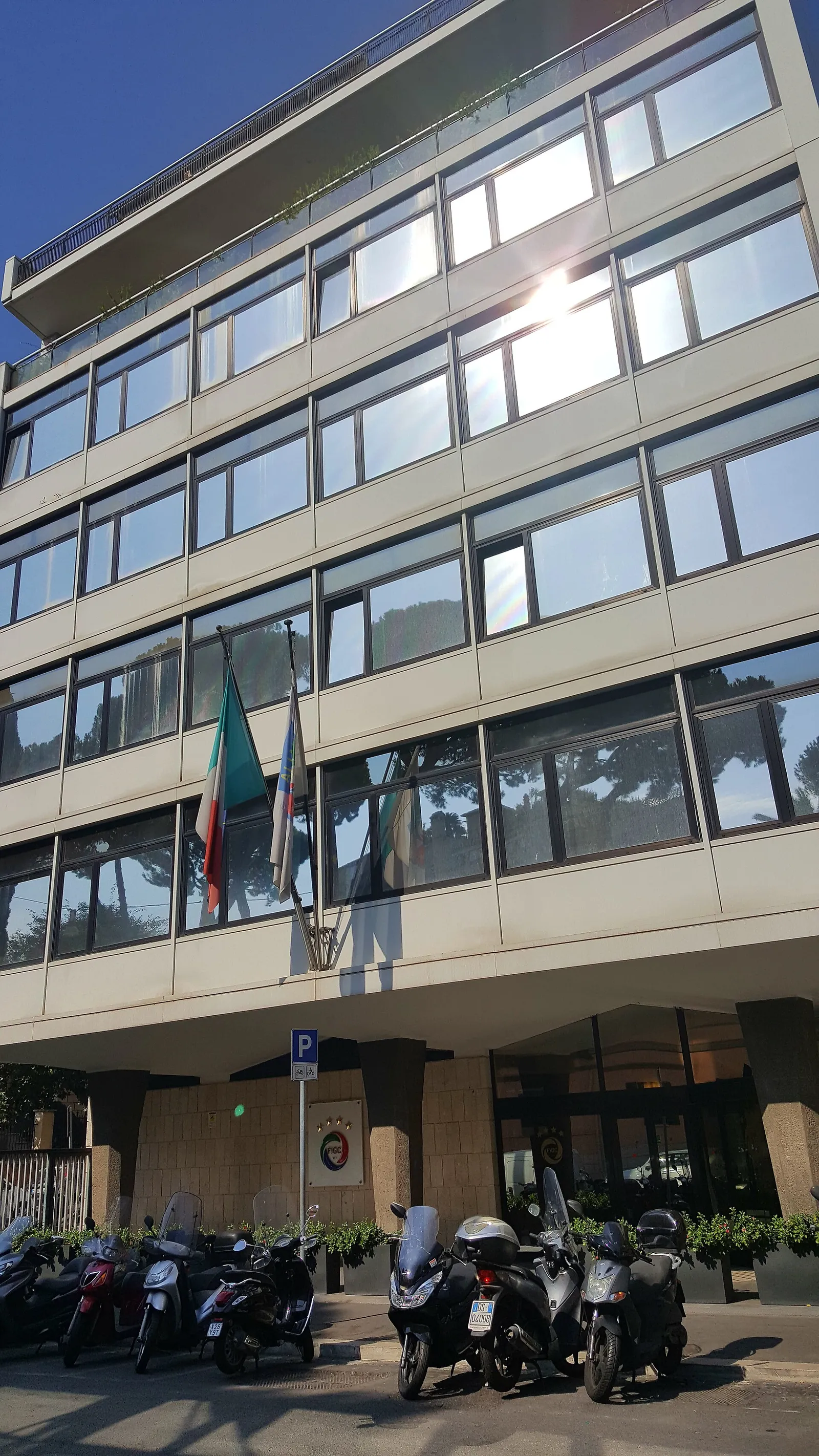 La sede della FIGC a Roma