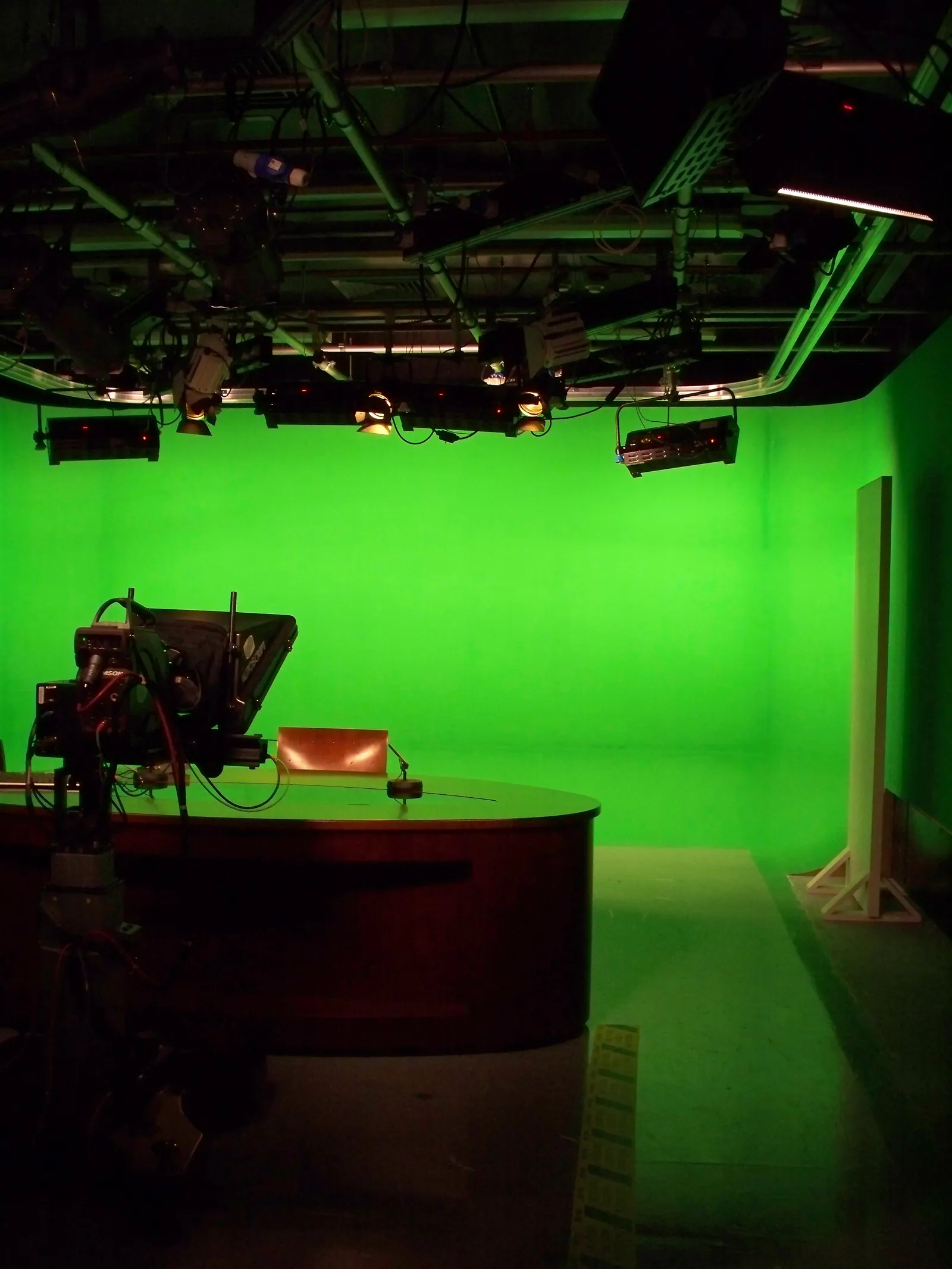 Uno studio televisivo (immagine d'archivio)