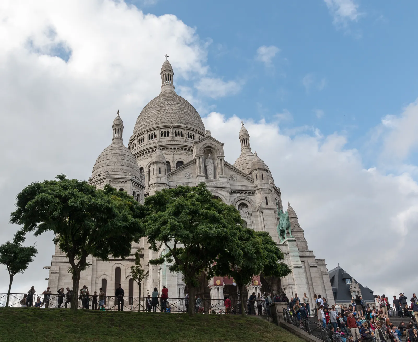 Parigi, la basilica del Sacré-Cœur a Montmartre
