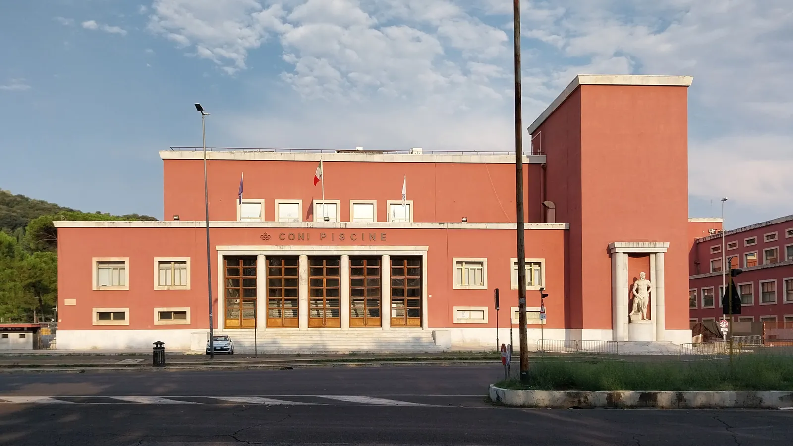 Le piscine del Foro Italico a Roma (immagine d'archivio)