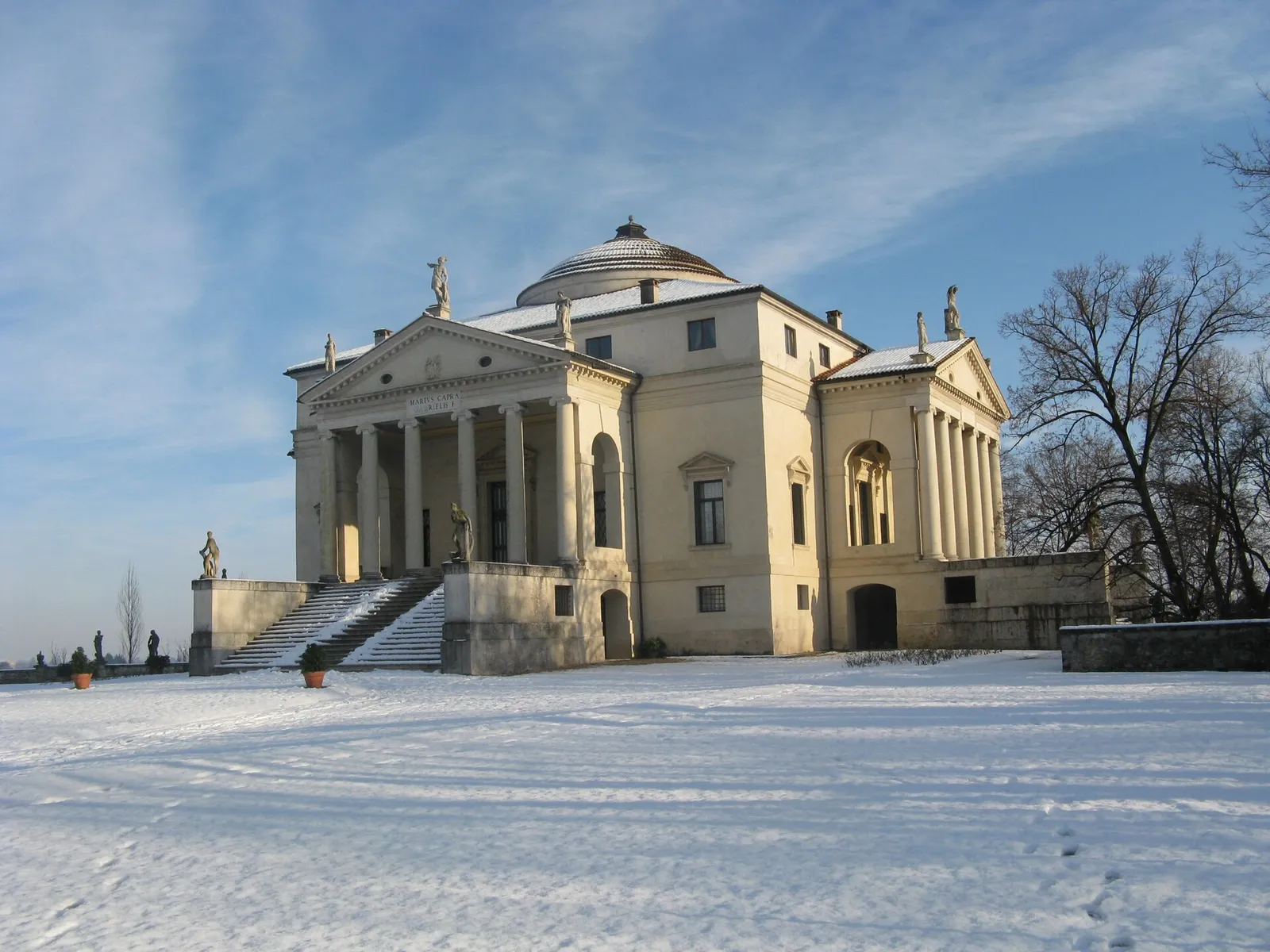 La Villa Rotonda di Andrea Palladio a Vicenza