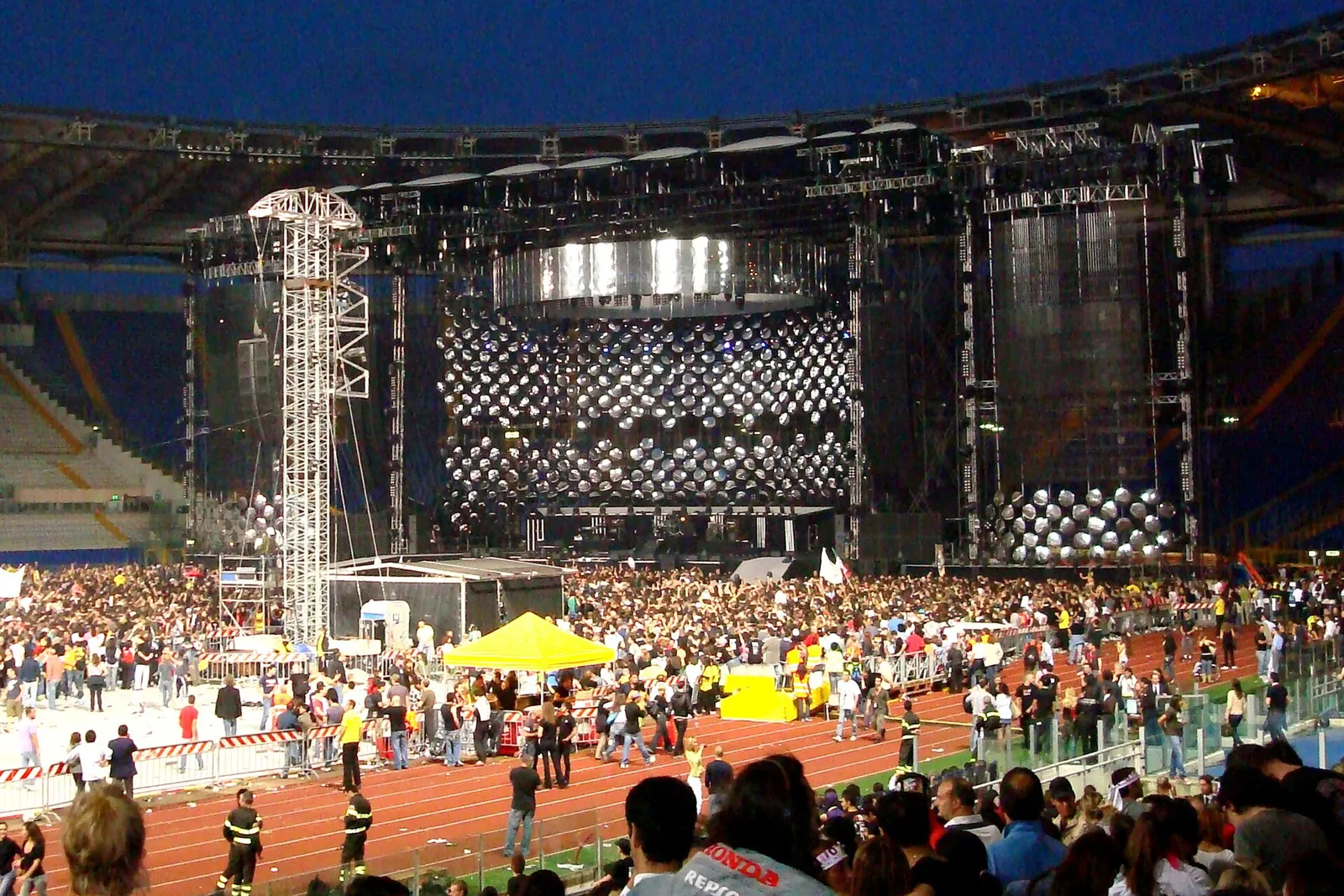 Un concerto di Vasco Rossi allo stadio Olimpico