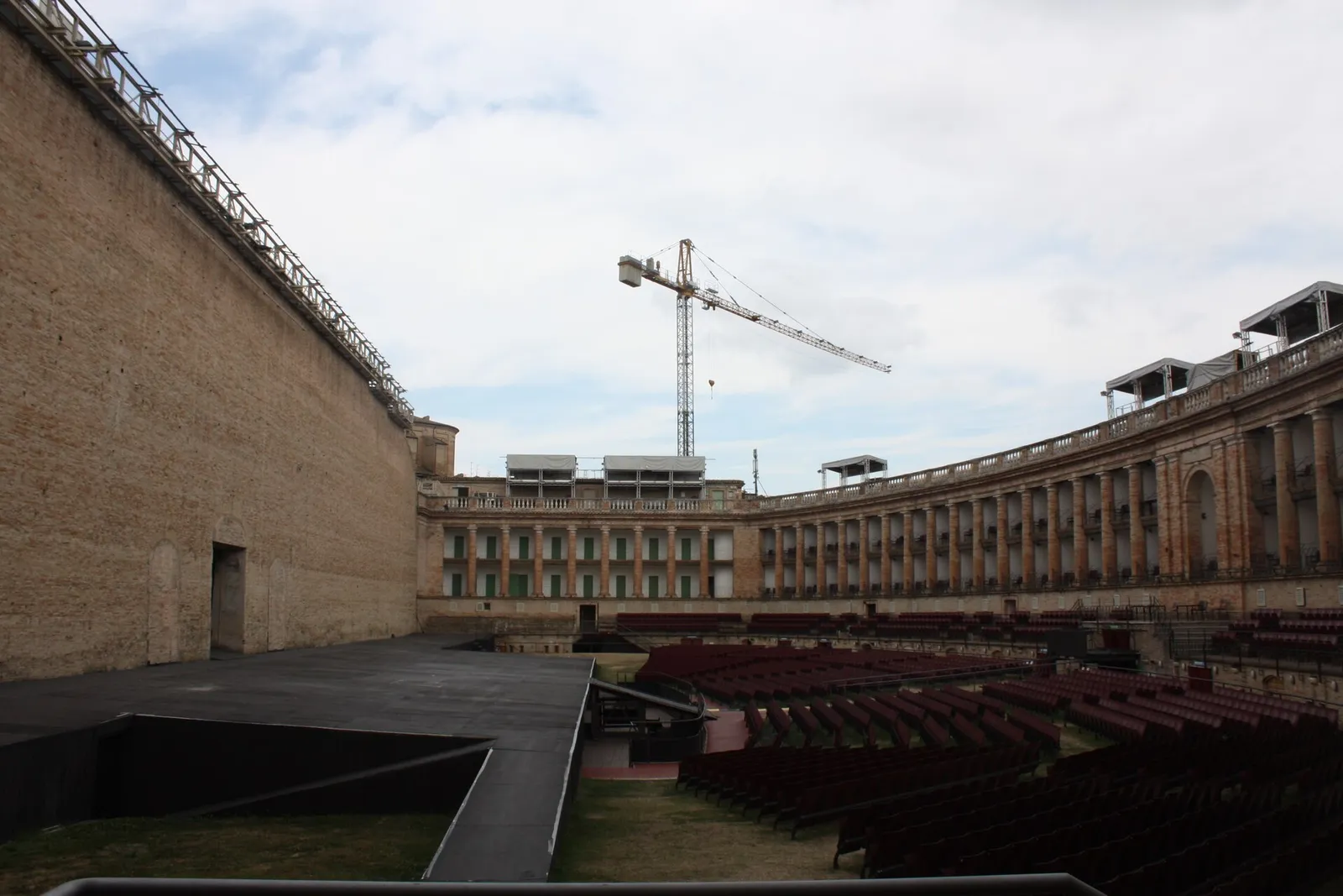 L'arena dello Sferisterio di Macerata, sede del festival Musicultura