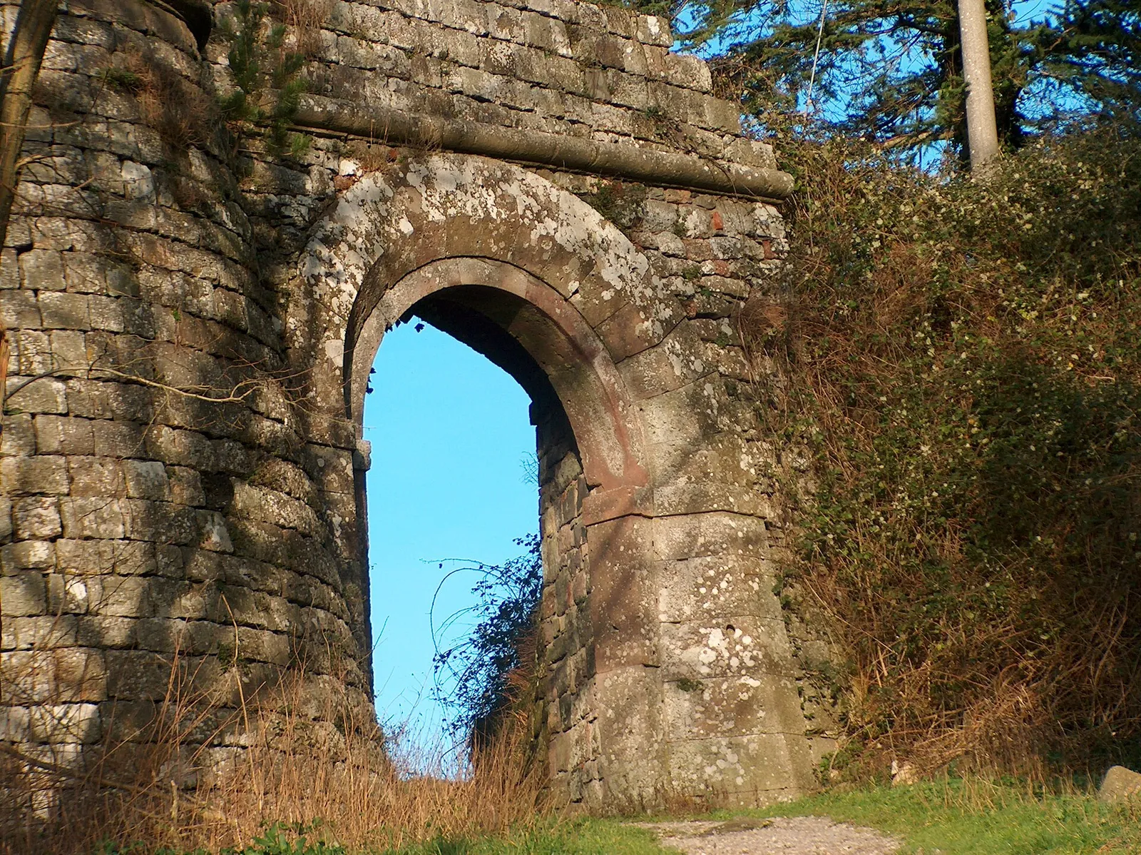 Il borgo di Radicofani, in Toscana