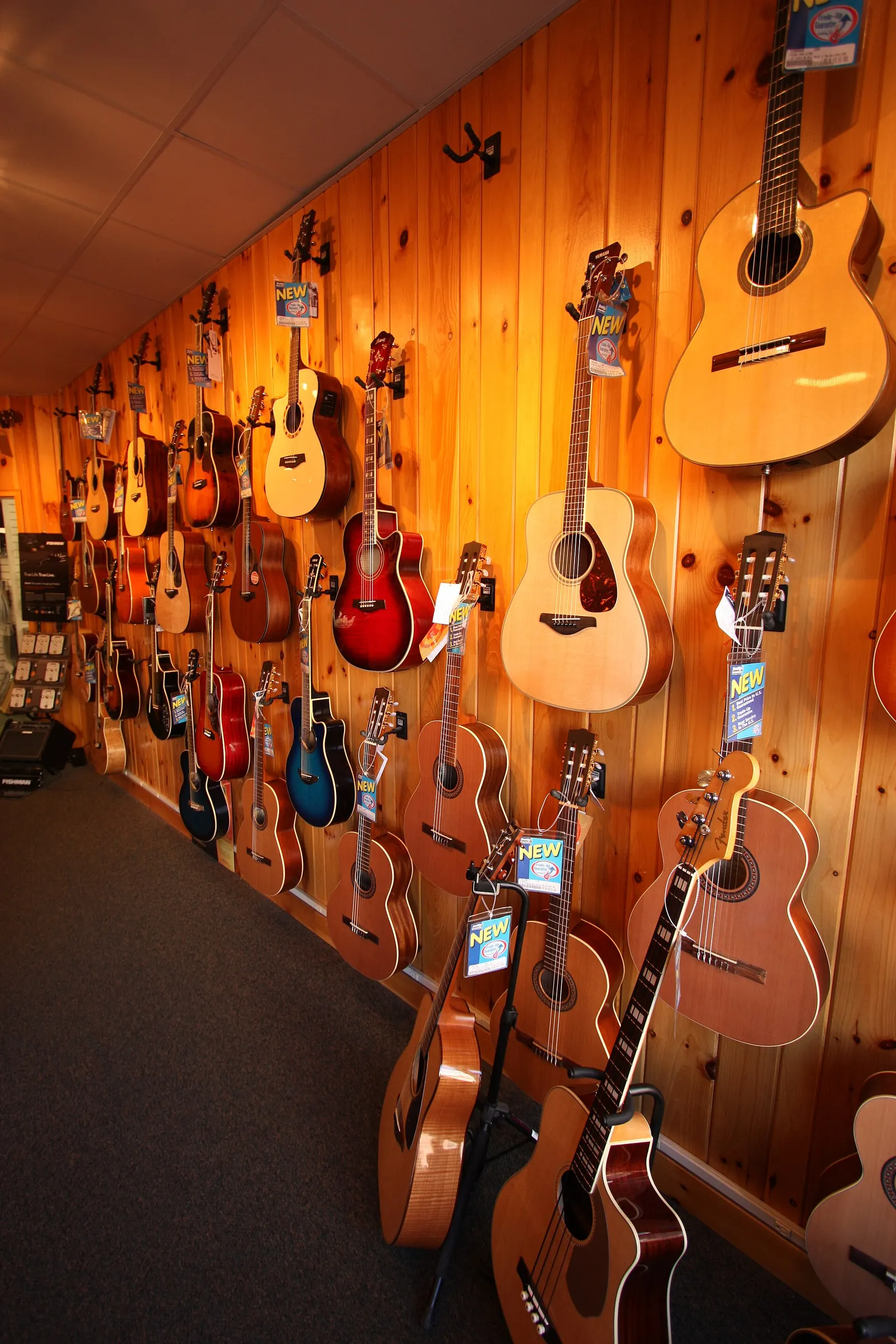 Alcune chitarre acustiche