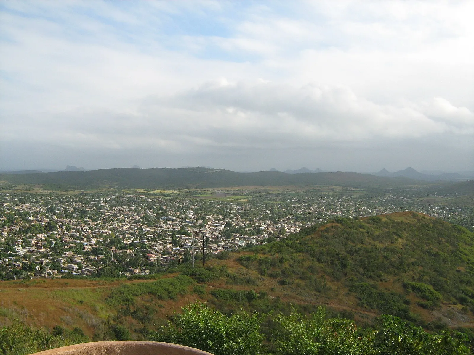 Veduta della città di Holguín, a Cuba