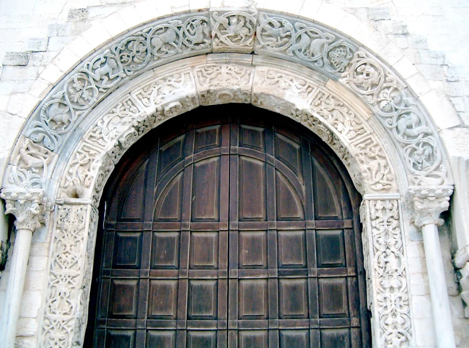 La cattedrale di Trani, in Puglia