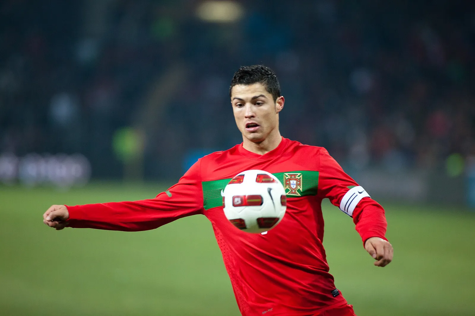 Cristiano Ronaldo con la maglia del Portogallo (immagine d'archivio)