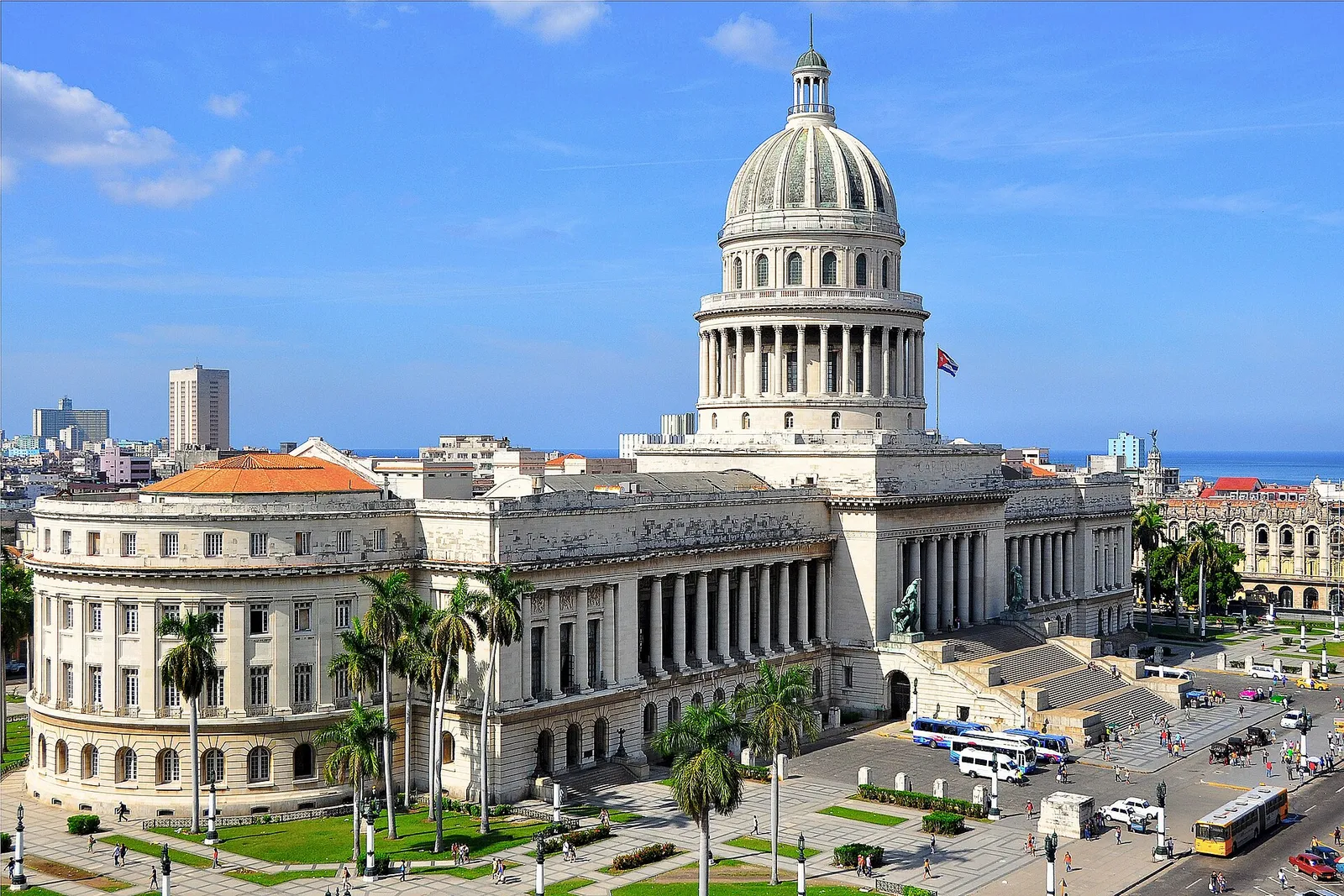 Il Campidoglio dell'Avana, sede dell'Assemblea nazionale cubana (immagine d'archivio)