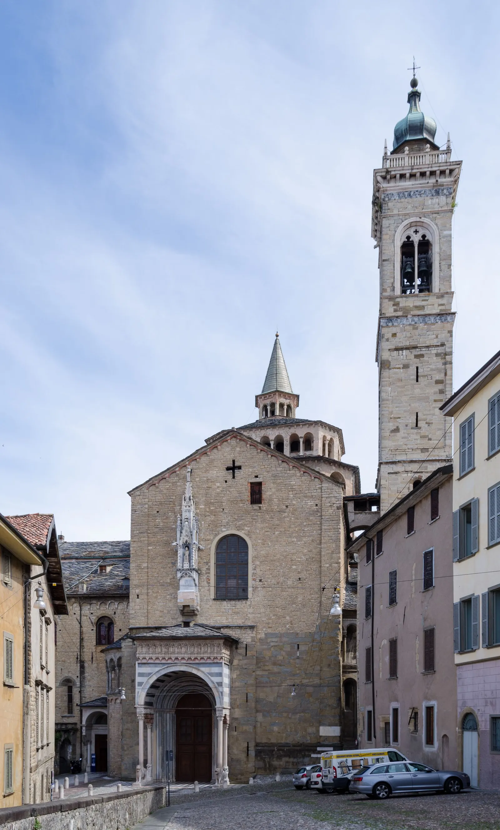 Veduta del centro storico di Bergamo