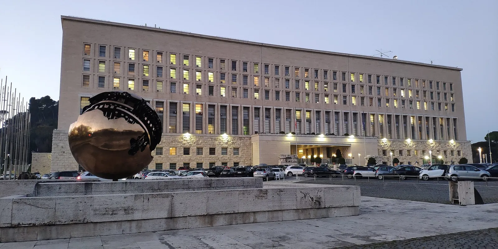 Il palazzo della Farnesina, sede del ministero degli Esteri