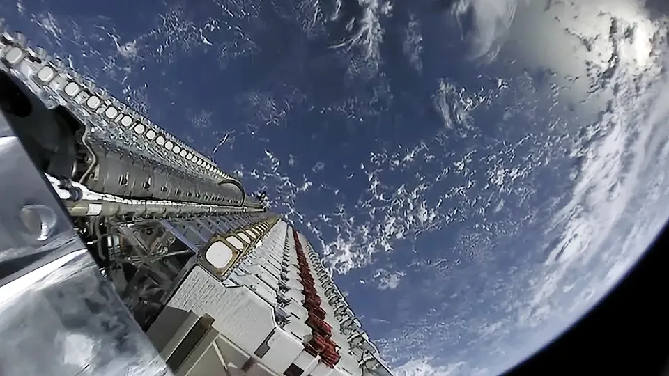 Il lancio di una missione Starlink di SpaceX