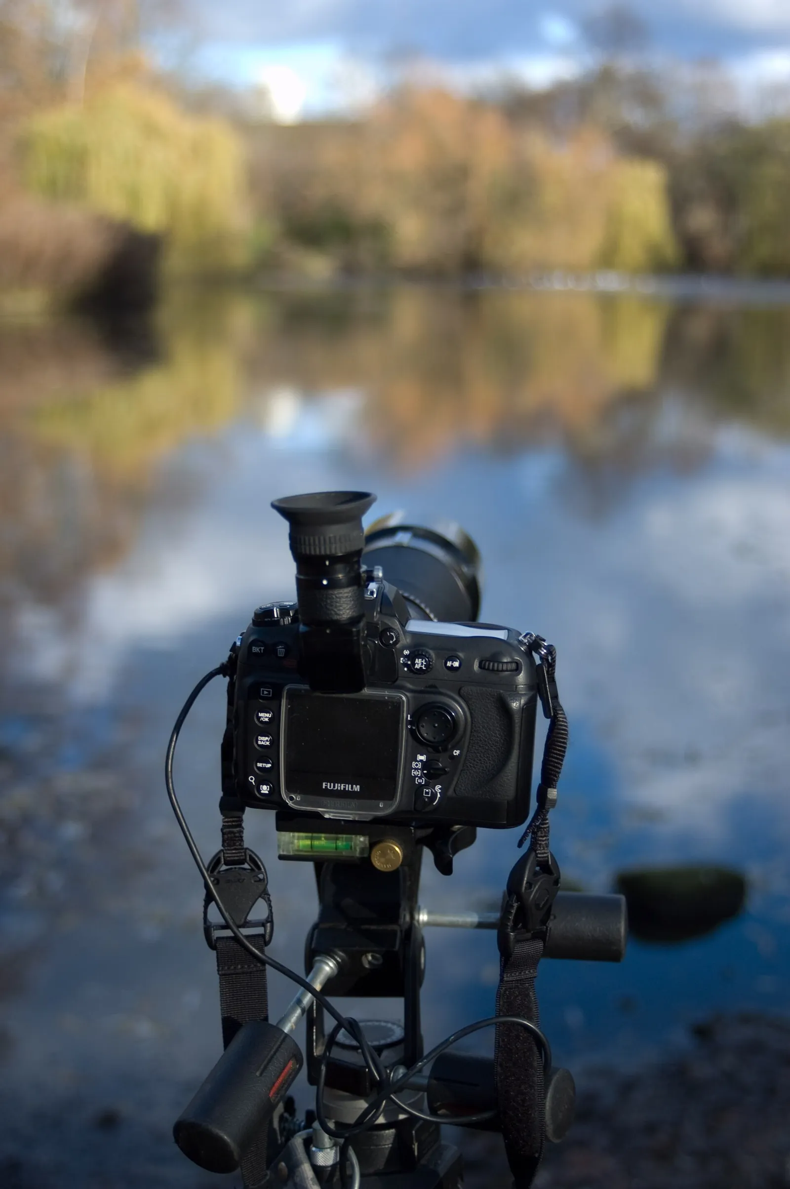 Una fotocamera Fujifilm