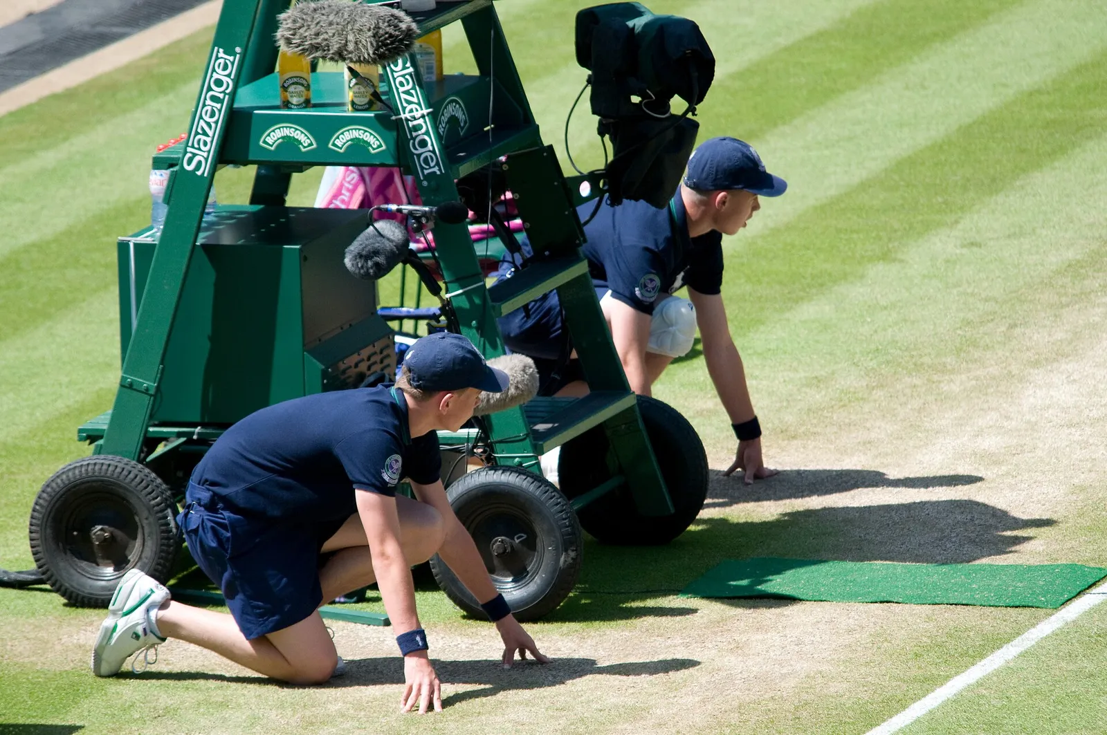 Il campo in erba di Wimbledon