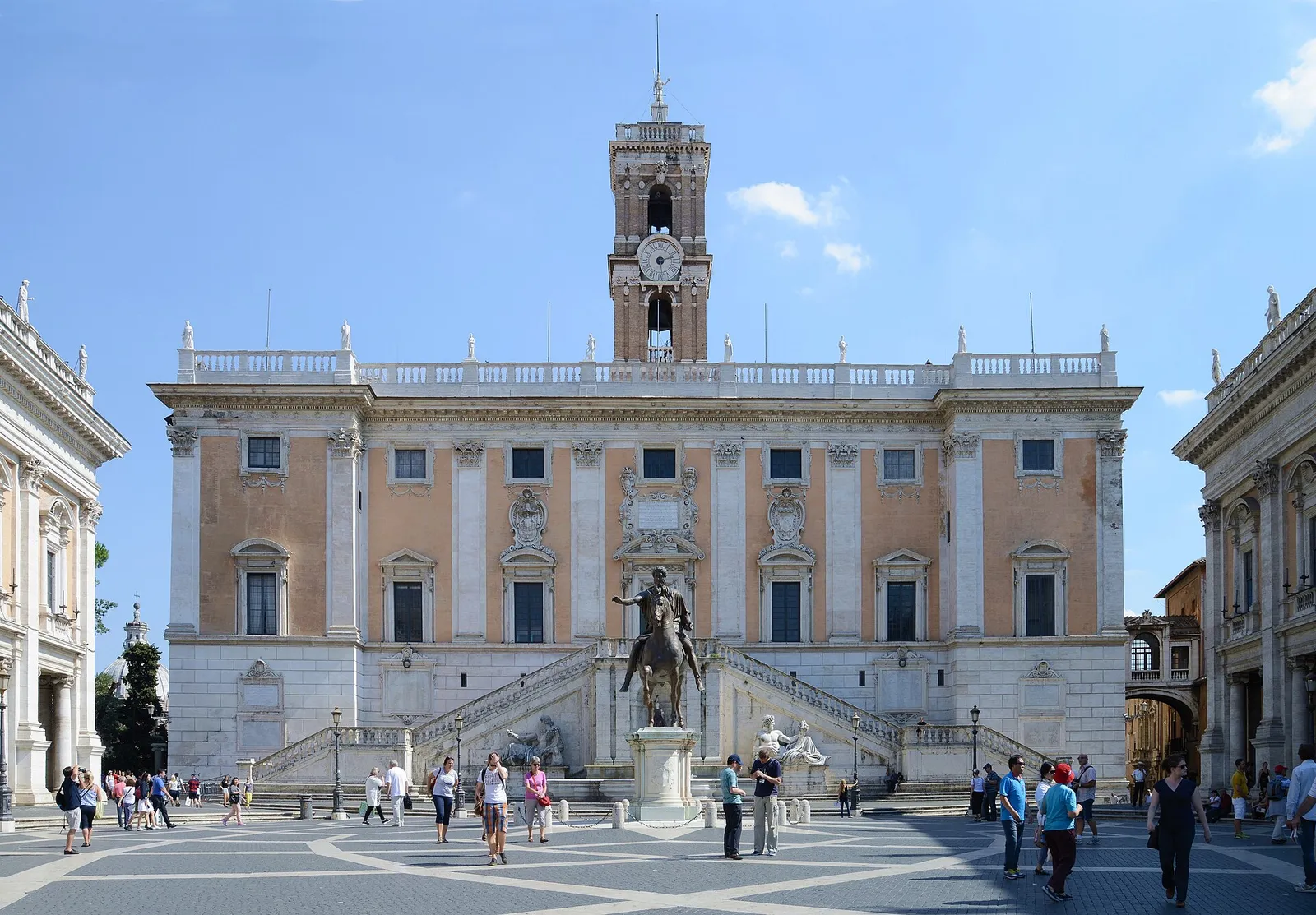 La Piazza del Campidoglio a Roma