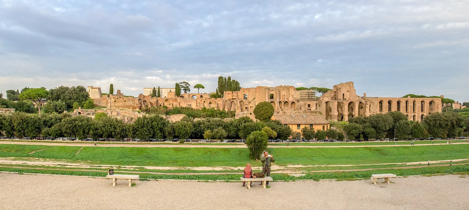 Veduta di Roma dal colle Palatino