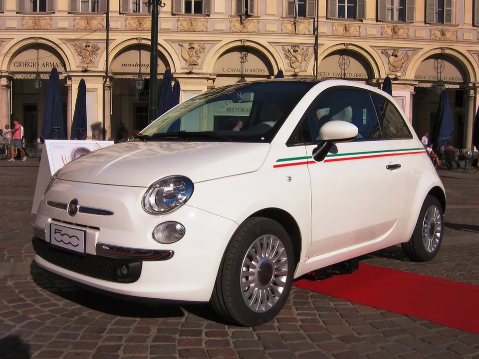 Una Fiat 500