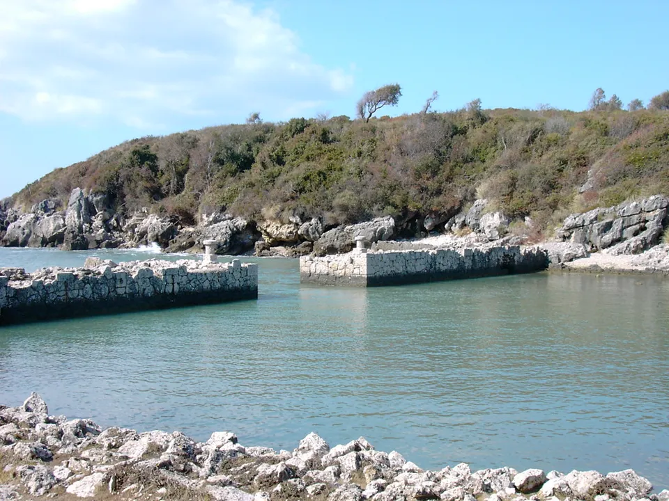 Veduta del litorale di Formia, in provincia di Latina