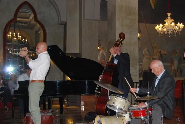 Gianni Cazzola con il suo quartetto