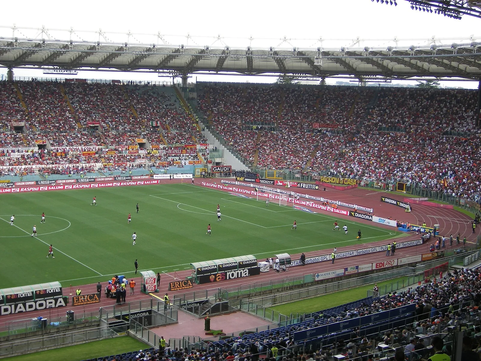 Lo stadio Olimpico di Roma