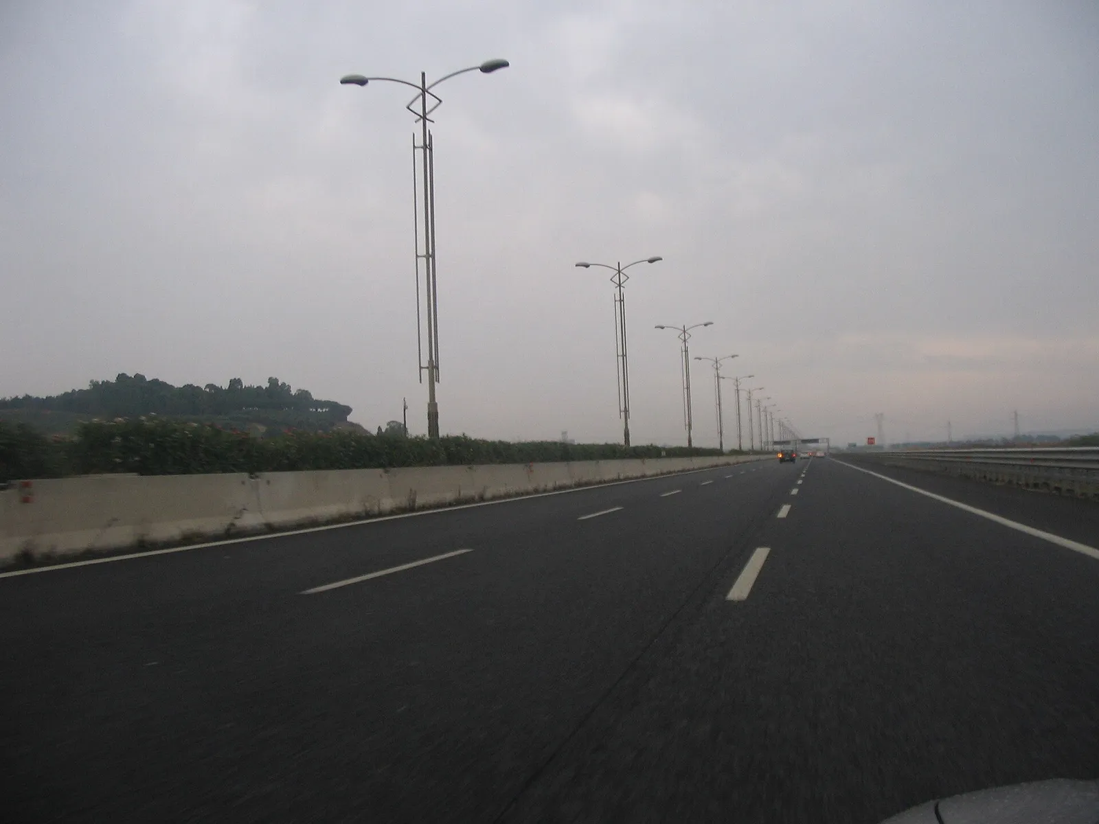 Un tratto di autostrada italiana